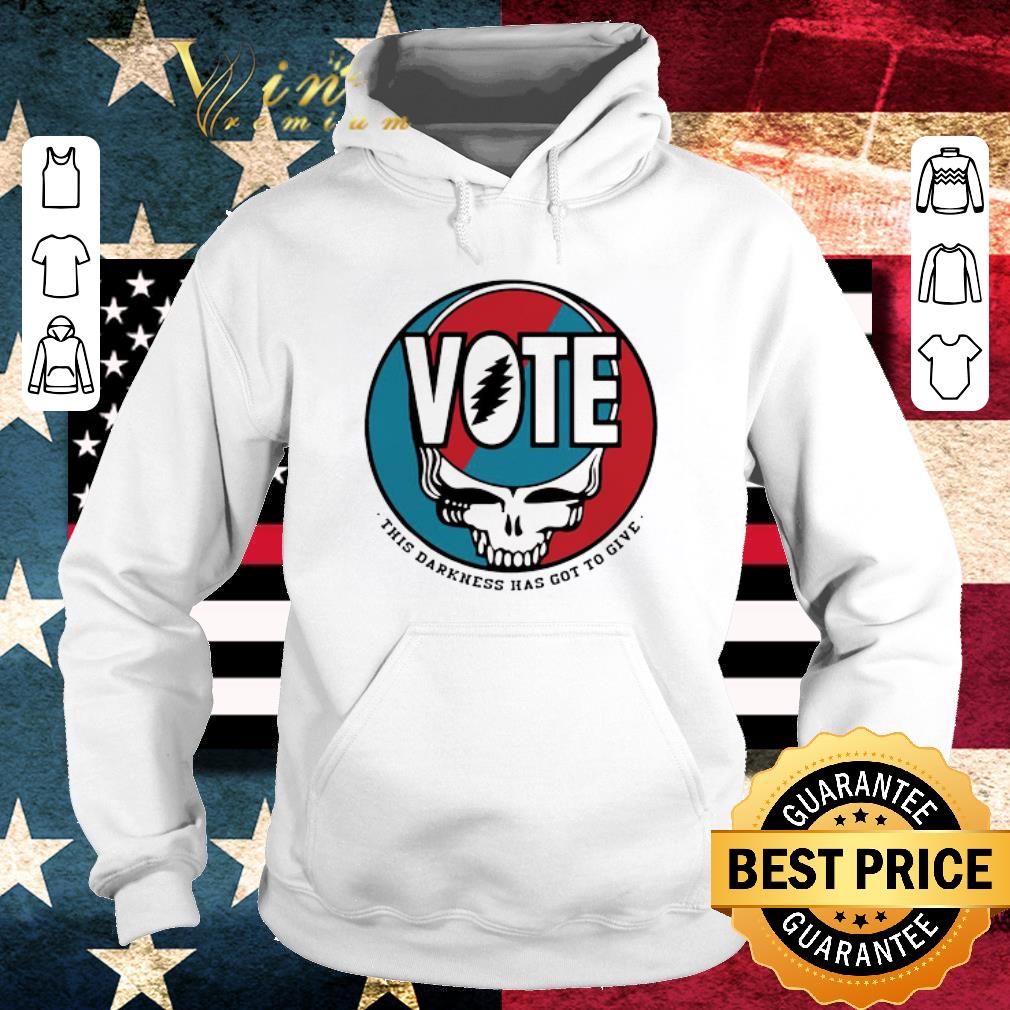 Nice Vote Skull This Darkness Has Got To Give shirt c1bfc6b6 nice vote skull this darkness has got to give shirt 4 - Nice Vote Skull This Darkness Has Got To Give shirt
