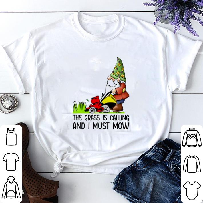 d39cac5a awesome gnome the grass is calling and i must mow shirt sweater 4 - Awesome Gnome the grass is calling and I must mow shirt sweater