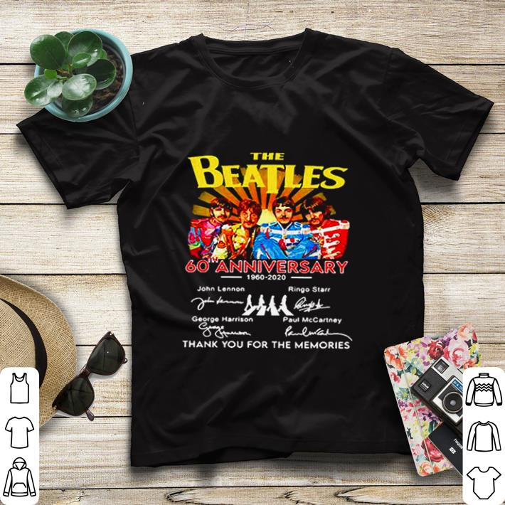 Awesome The Beatles English rock band 60th Anniversary 1960 2020 signature shirt sweater e46b4f96 awesome the beatles english rock band 60th anniversary 1960 2020 signature shirt sweater 4 - Awesome The Beatles English rock band 60th Anniversary 1960 2020 signature shirt sweater