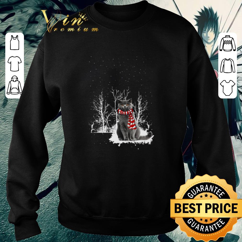 Pretty British Shorthair Snow Scarf Christmas shirt e4fd5a65 pretty british shorthair snow scarf christmas shirt 4 - Pretty British Shorthair Snow Scarf Christmas shirt