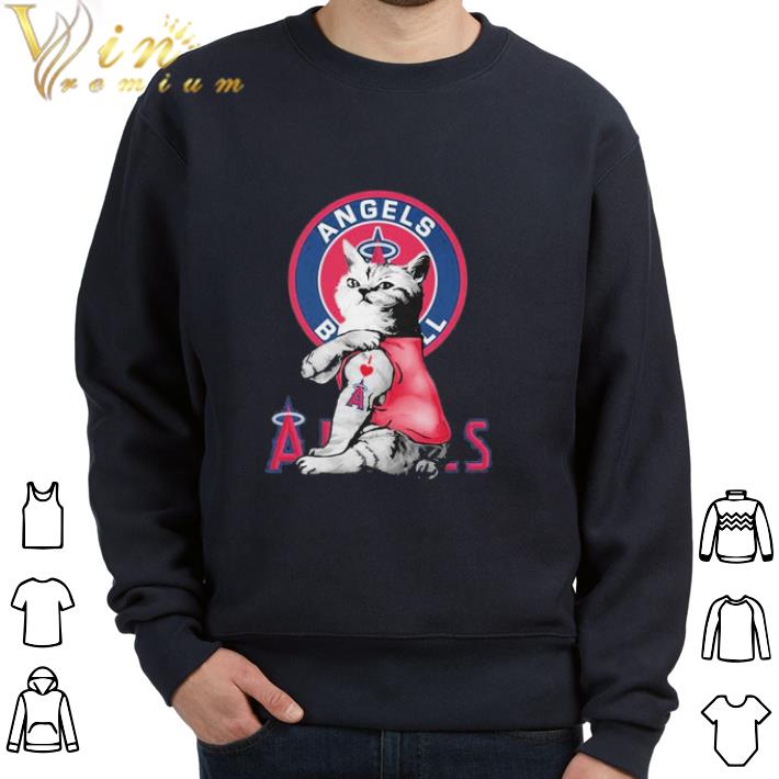 Hot Cat tattoo I love Los Angeles Angels tshirt sweatshirt ed21c0ba hot cat tattoo i love los angeles angels tshirt sweatshirt 4 - Hot Cat tattoo I love Los Angeles Angels tshirt sweatshirt