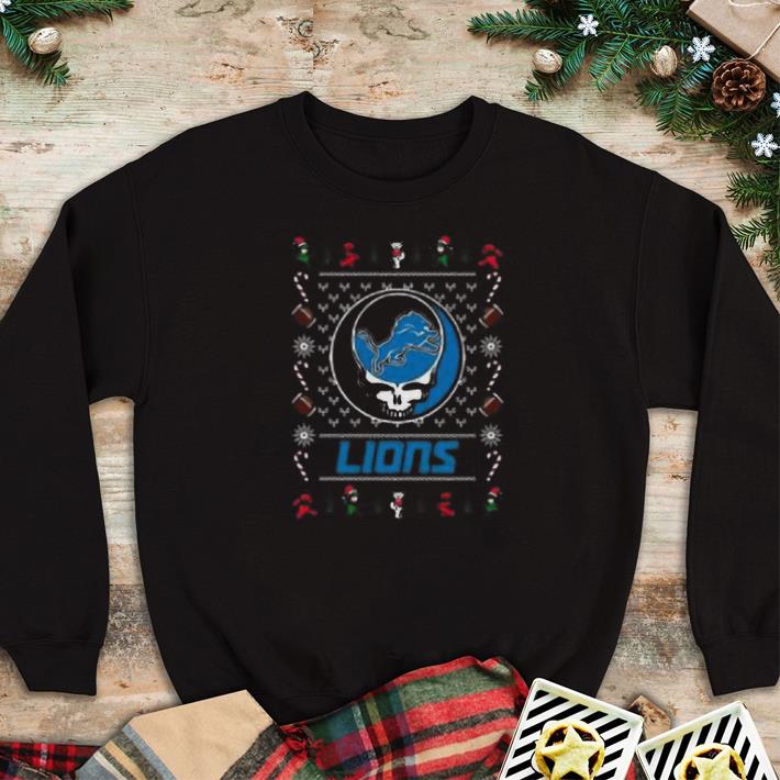 f3fb9fff hot detroit lions grateful dead ugly christmas tshirt sweater 4 - Hot Detroit Lions Grateful Dead Ugly Christmas tshirt sweater