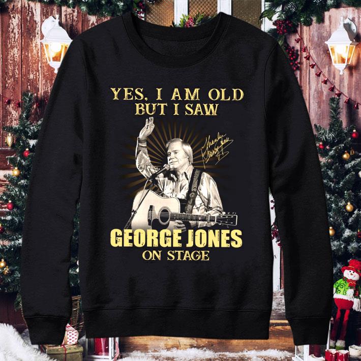 09687dfc yes i am old but i saw george jones on stage signature shirt 4 - Official Yes I Am Old But I Saw George Jones On Stage Signature shirt