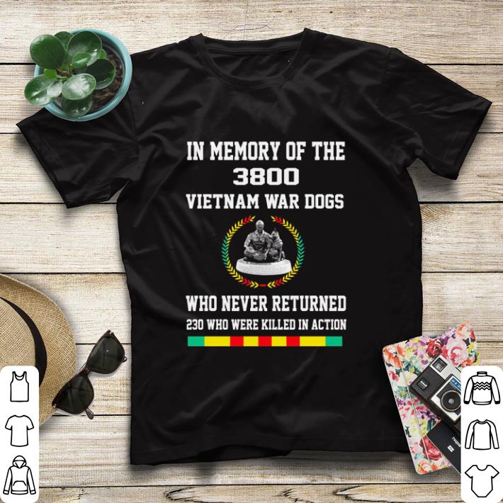 1ad17139 awesome in memory of the 3800 vietnam war dogs who never returned 230 who were killed in action shirt sweater 4 - Awesome In memory of the 3800 Vietnam war dogs who never returned 230 who were killed in action shirt sweater