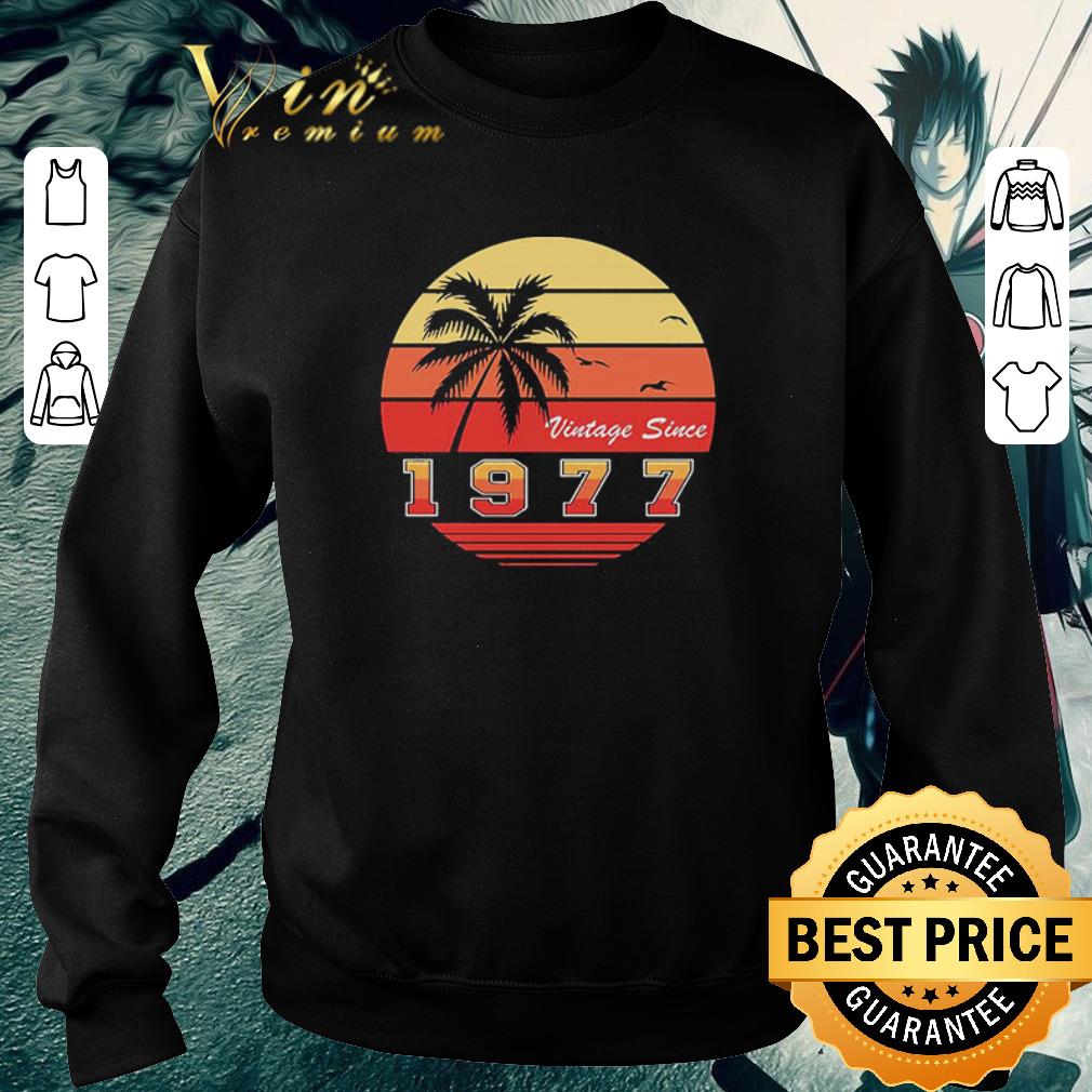 Official Vintage Since 1977 Retro shirt 2eafd589 official vintage since 1977 retro shirt 4 - Official Vintage Since 1977 Retro shirt