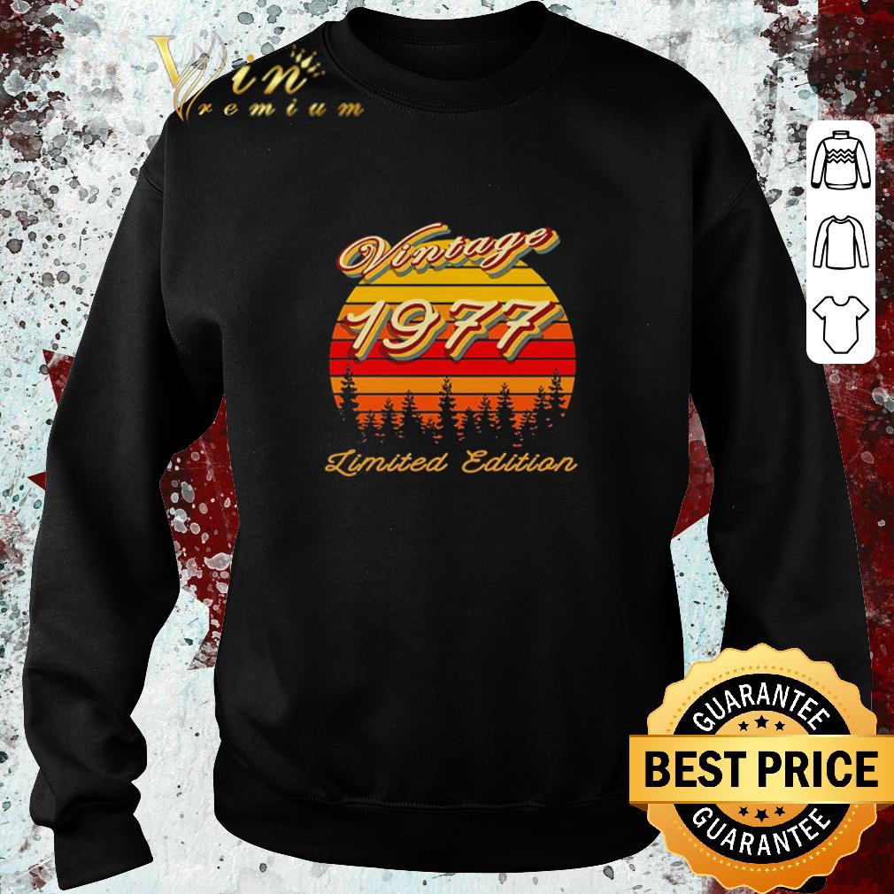 67b3bf76 official vintage 1977 limited edition retro shirt 4 - Official Vintage 1977 Limited Edition Retro shirt