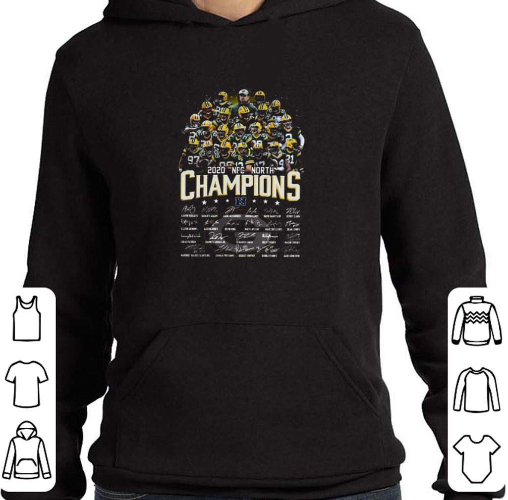 6d20e08c awesome team players green bay packers 2020 nfc north champions signed shirt 4 - Awesome Team Players Green Bay Packers 2020 NFC North Champions Signed shirt