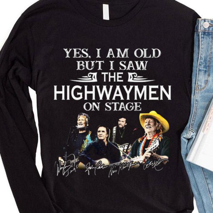 8da47129 hot yes i am old but i saw the highwaymen country supergroup on stage shirt 4 - Hot Yes I Am Old But I Saw The Highwaymen Country Supergroup On Stage shirt