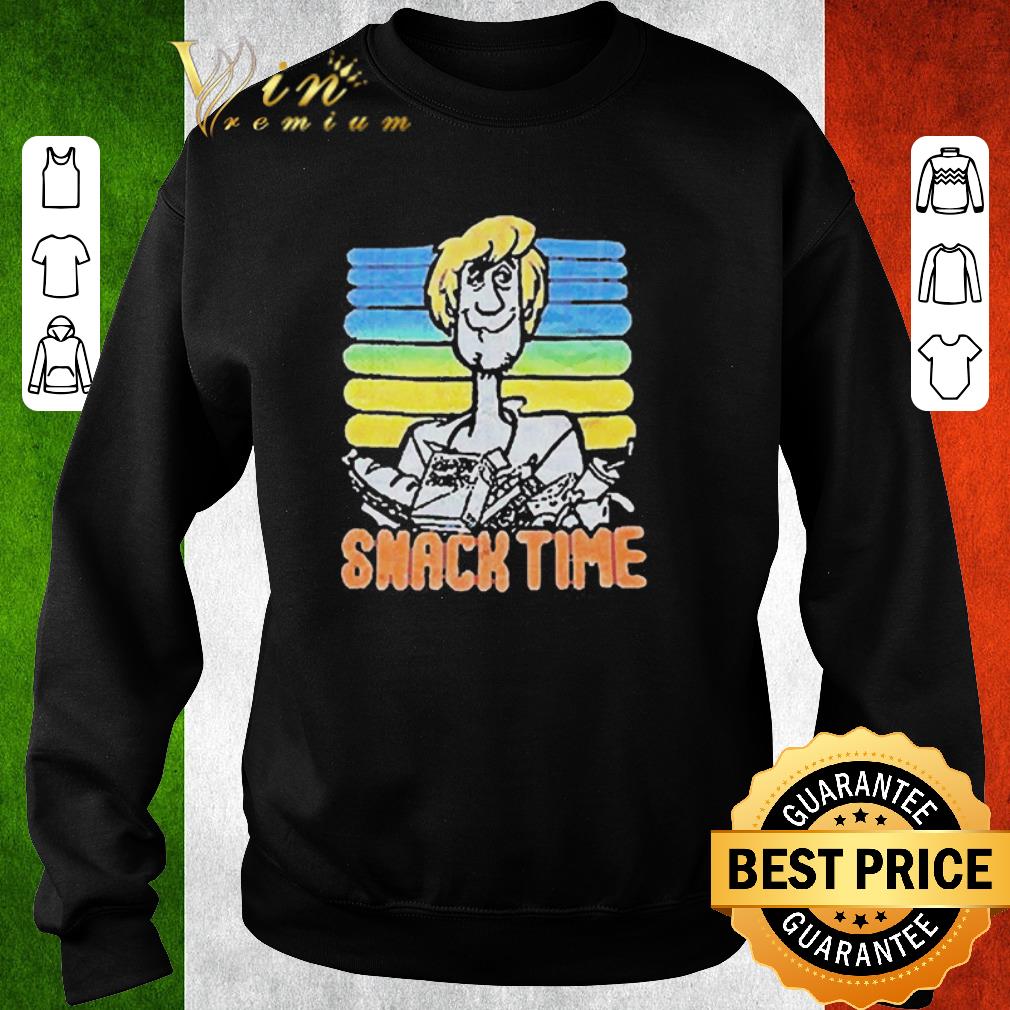 ae39338a top scooby doo shaggy snack time vintage shirt 4 - Top Scooby Doo shaggy snack time vintage shirt