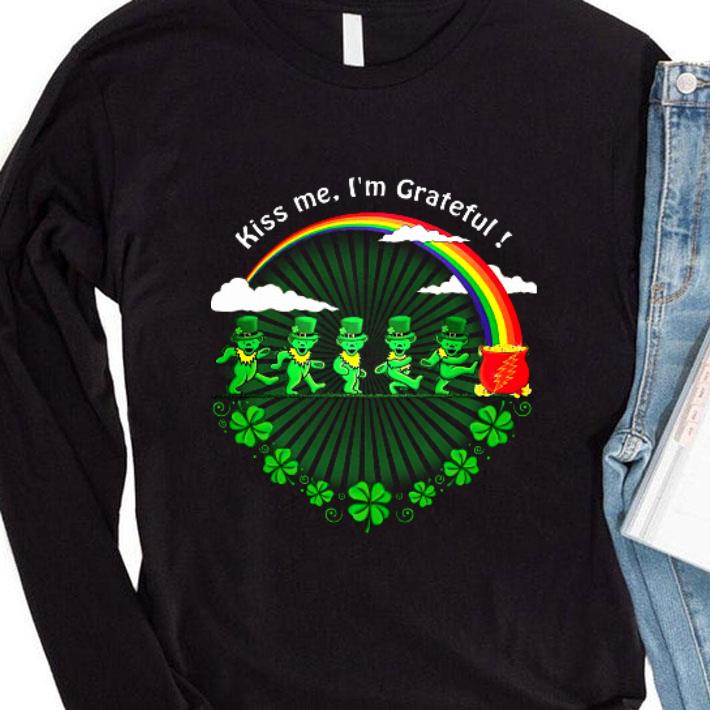 Official Dancing Bears Kiss Me I'm Grateful Dead St. Patrick's Day Shirt 5cc51533 dancing bears kiss me i m grateful dead st patrick s day shirt 4 - Official Dancing Bears Kiss Me I'm Grateful Dead St. Patrick's Day Shirt