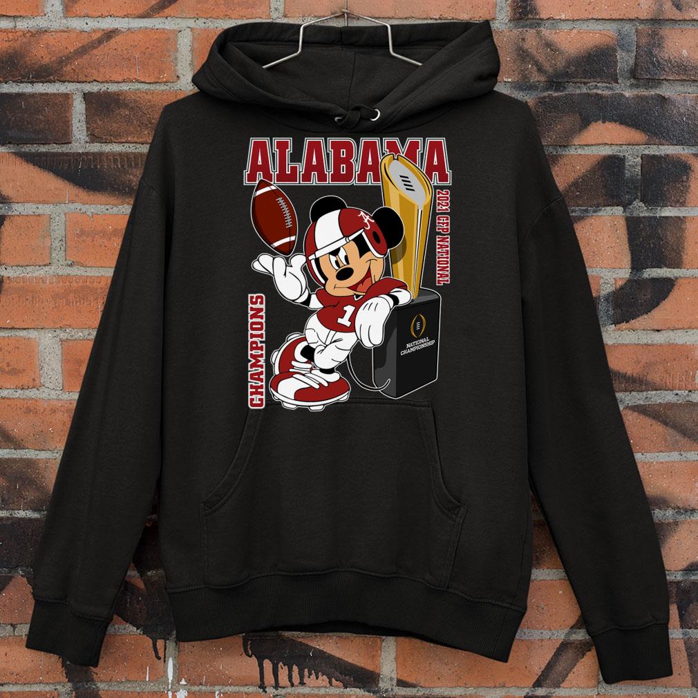a56ca1af mickey mouse alabama crimson tide champions 2021 cfp national shirt 4 - Funny Mickey mouse Alabama Crimson Tide Champions 2021 CFP National shirt