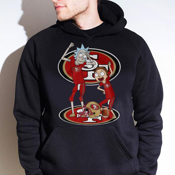 aba084a1 san francisco 49ers rick and morty shirt 4 - Funny San Francisco 49ers Rick and Morty Shirt