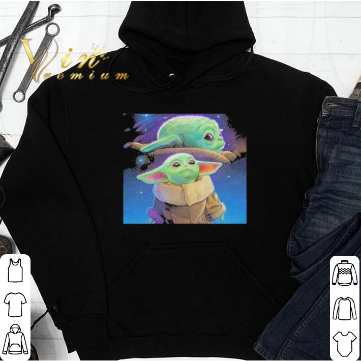 ea5c9b80 official baby yoda galaxy shirt 4 - Official Baby yoda galaxy shirt