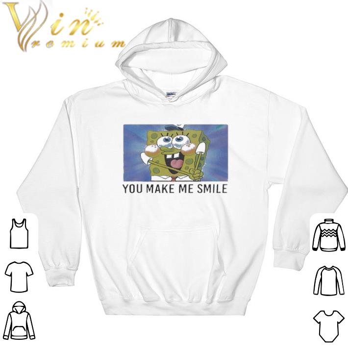 b6cf9353 awesome spongebob you make me smile 2021 shirt sweatshirt 4 - Awesome spongebob you make me smile 2021 shirt sweatshirt