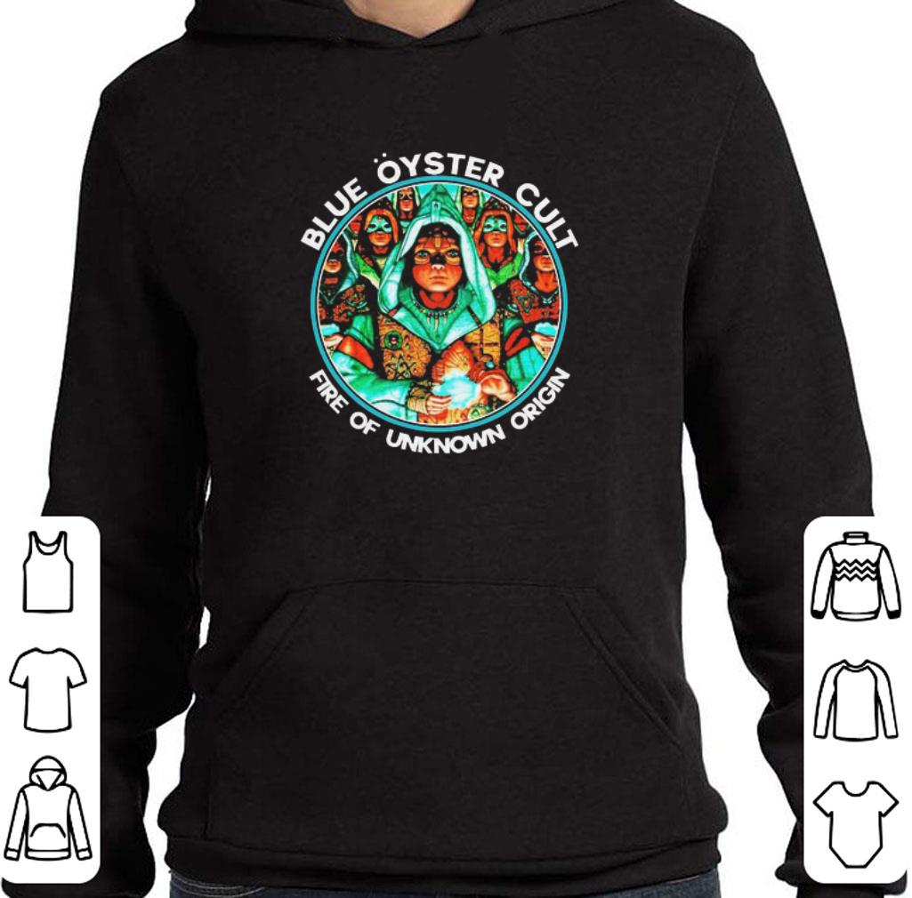 6e55b4fe original blue öyster cult fire of unknown origin shirt 4 - Original Blue öyster cult fire of unknown origin shirt