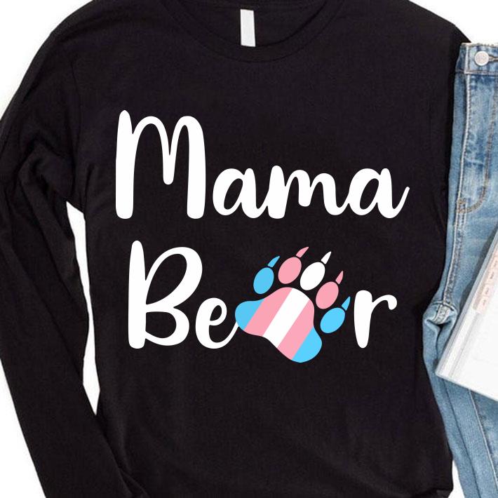 3f181c44 nice mama bear transgender mom trans pride gift shirt 4 - Official Nice Mama Bear Transgender Mom Trans Pride Gift shirt