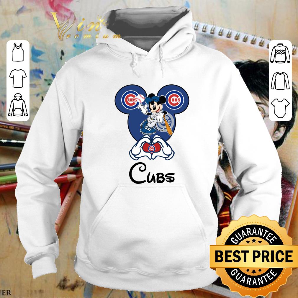 446d4b10 mickey mouse baseball chicago cubs shirt 4 - Hot Mickey Mouse Baseball Chicago Cubs shirt