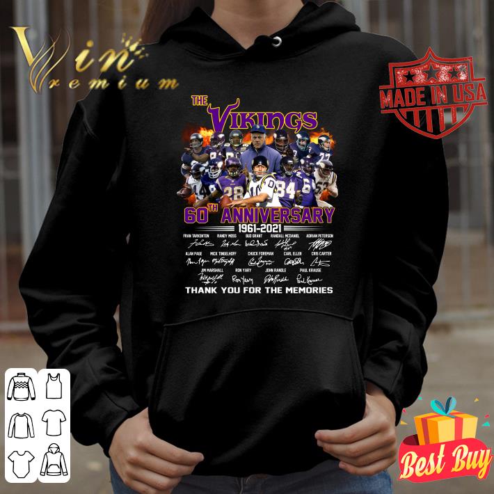 6031af2f the viking 60th anniversary 1961 2021 signatures thank you for the memorie shirt 4 - Hot The Viking 60th anniversary 1961-2021 signatures thank you for the memorie shirt