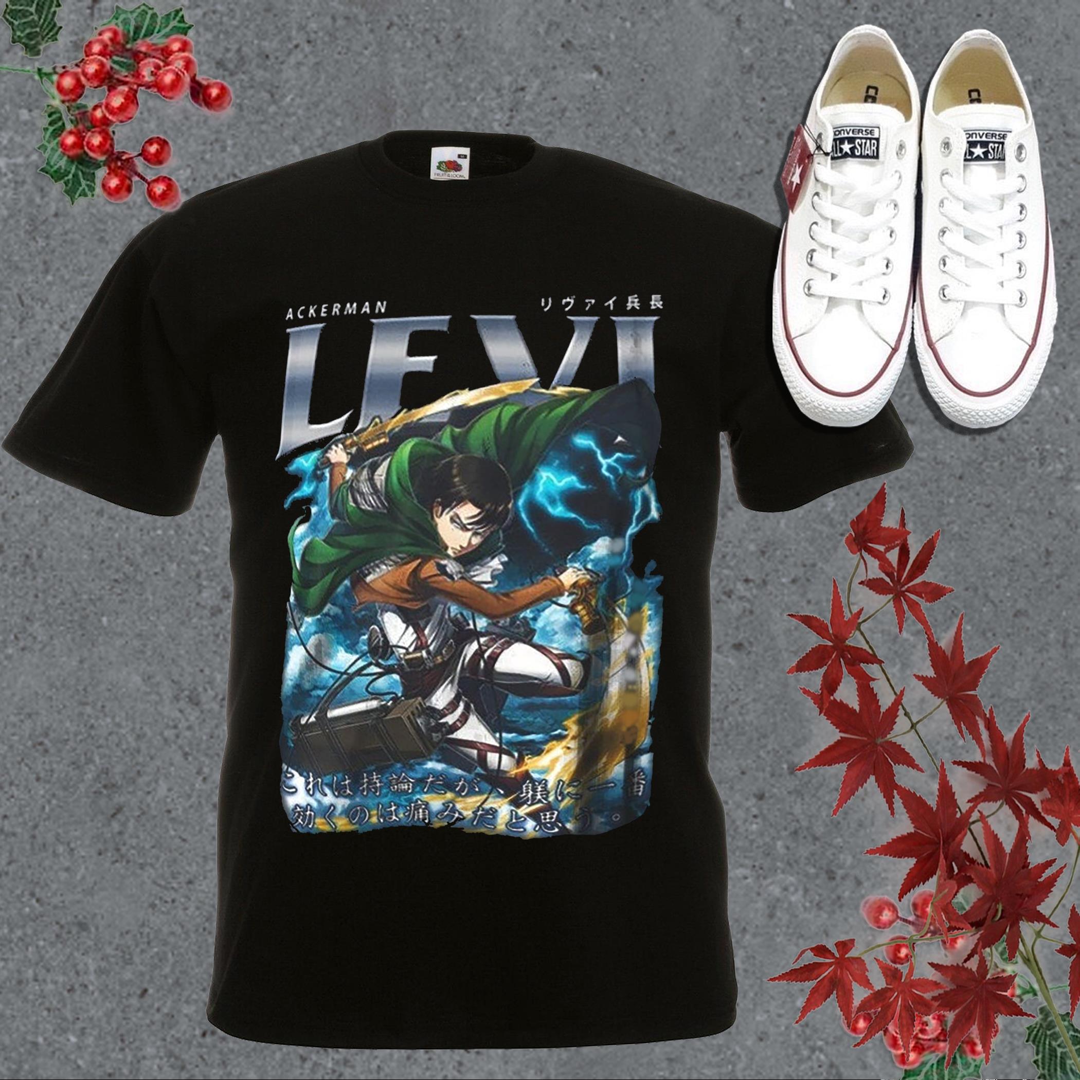 Anime AOT Shirt, Captain Levi AOT Shirt, Levi Ackerman Shirt, Attack on Titan levi Shirt