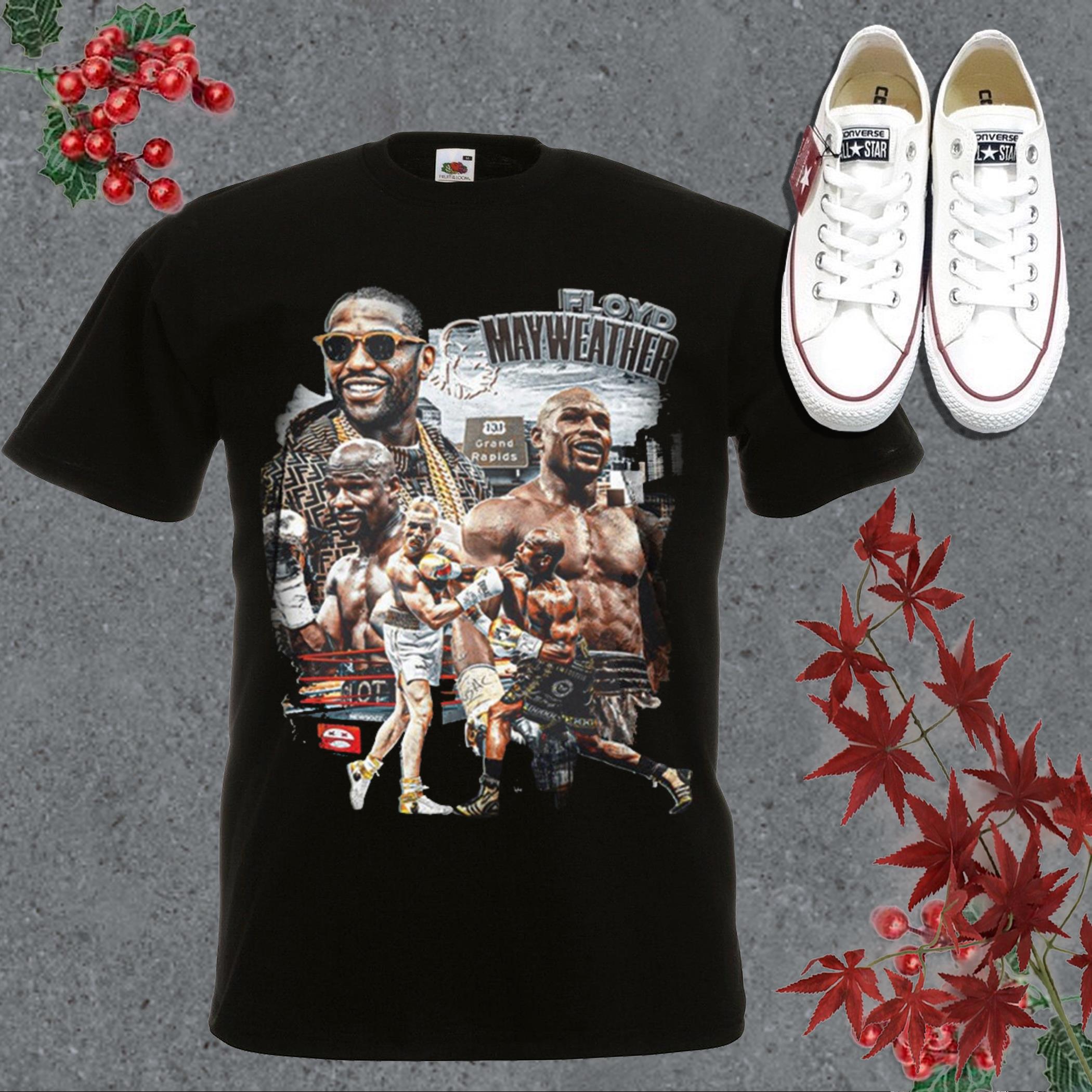 Floyd Mayweather Shirt, Boxing Shirt, Floyd Mayweather bootleg raptees 90s shirt , Floyd Mayweather Graphic tee Shirt