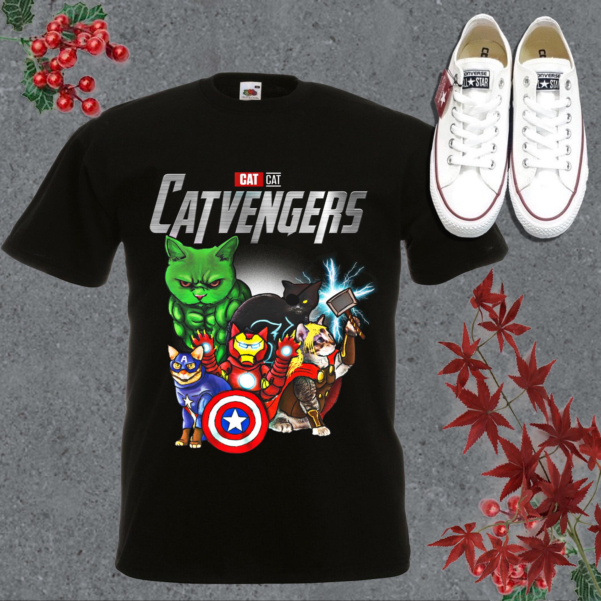Vintage Catvengers cat shirt, Marvel Catvengers Avengers Endgame Cat Catvengers