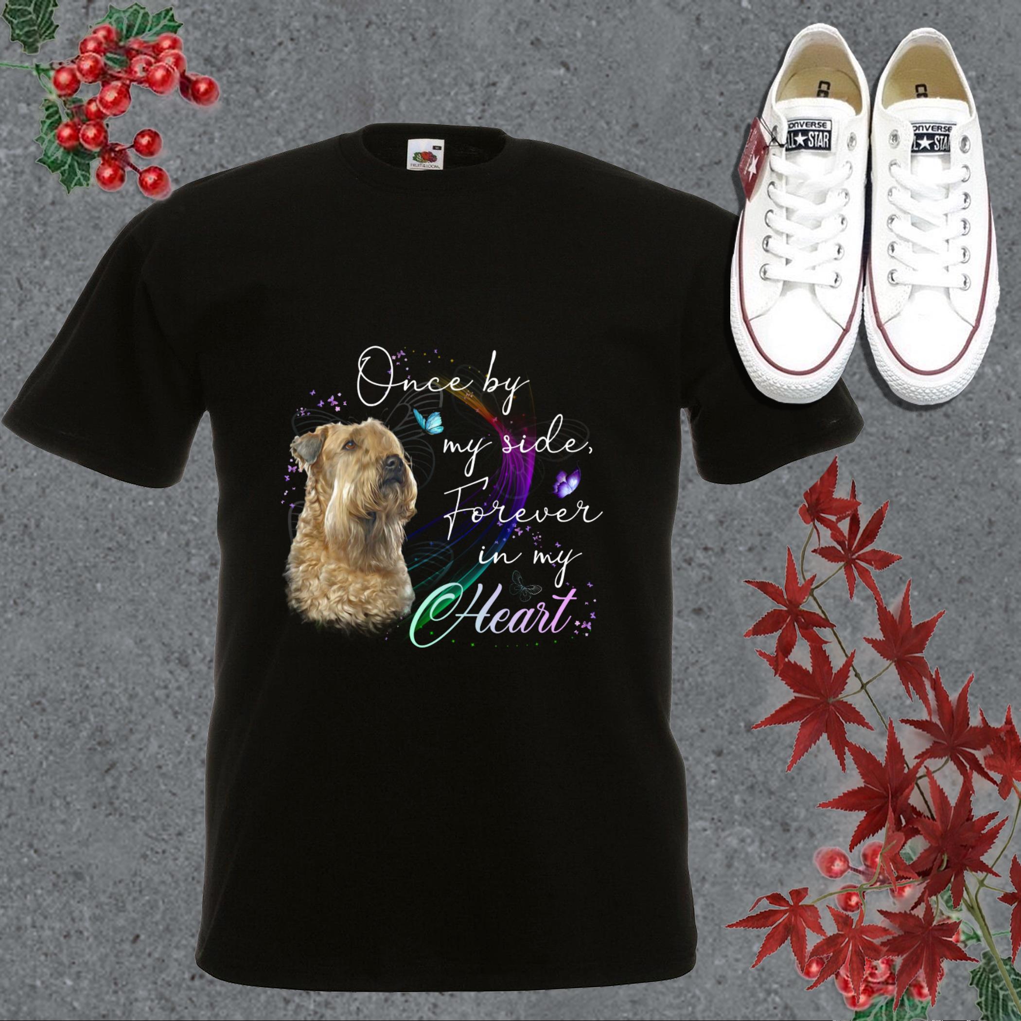 Top Dog Sealyham Spaniel In My Hearth Hallothanksmas Shirt, Sealyham One By My Side Forever In My Hearth Shirt
