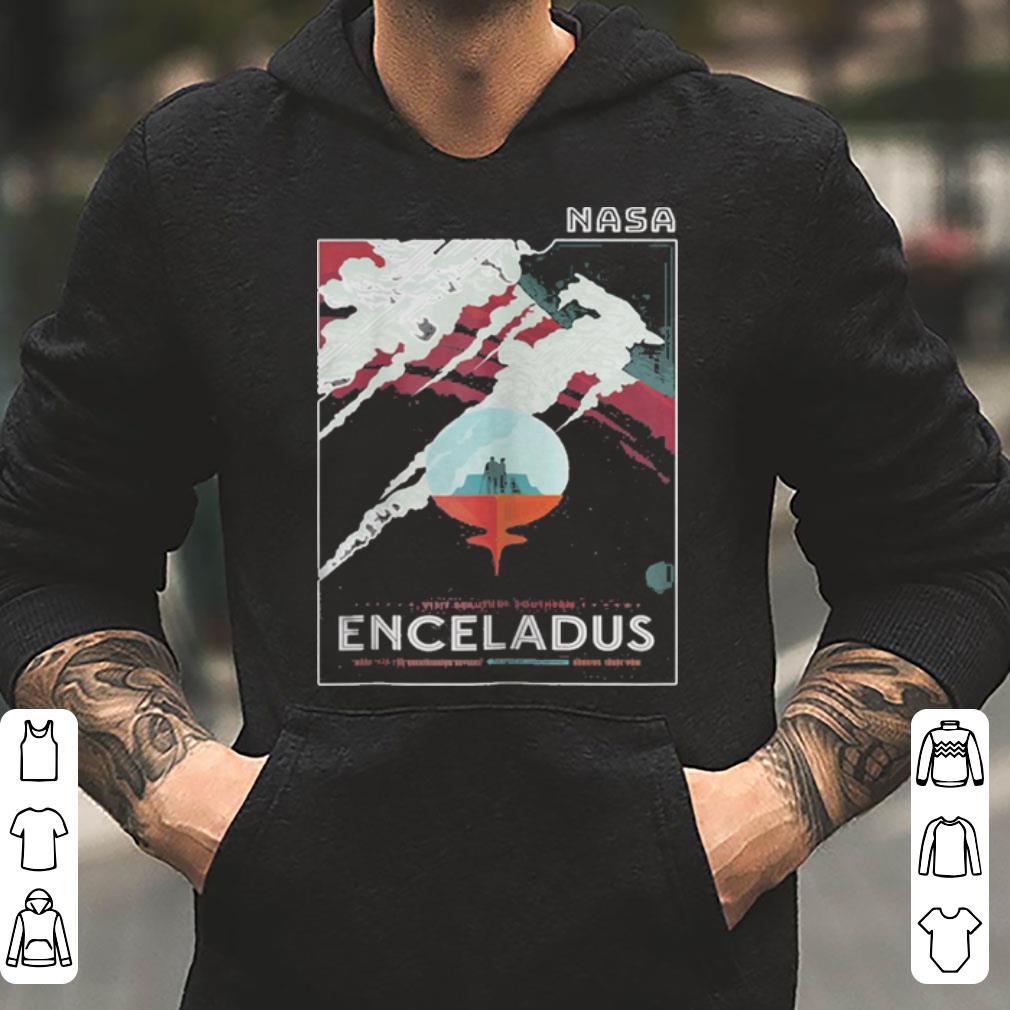 Enceladus Space Tourism NASA Poster shirt 4 - Enceladus Space Tourism NASA Poster shirt