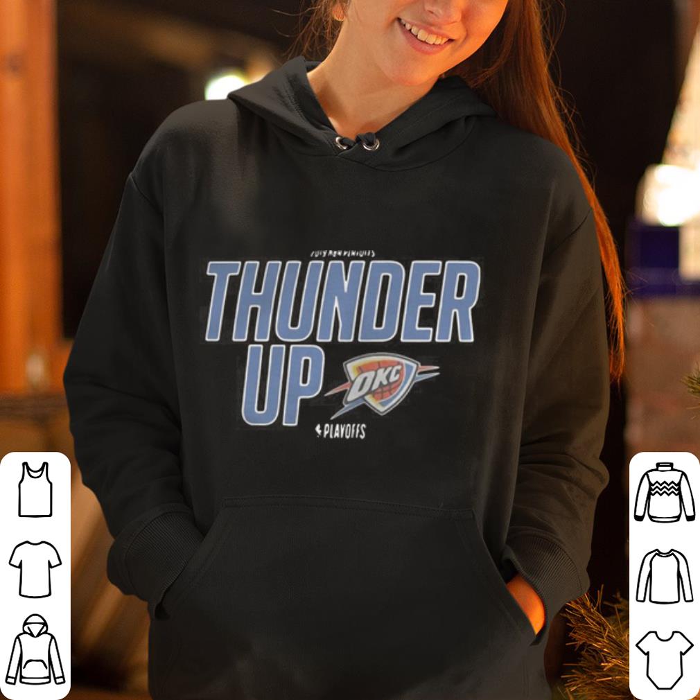 Oklahoma City Thunder up Team Wordmark playoffs shirt 4 - Oklahoma City Thunder up Team Wordmark playoffs shirt