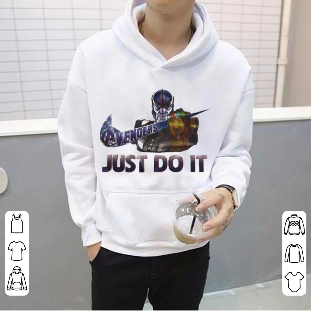 Avengers Endgame Thanos just do it nike shirt 4 - Avengers Endgame Thanos just do it nike shirt