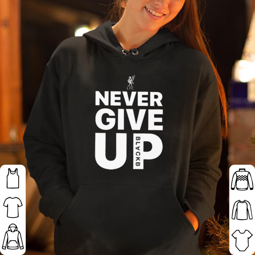 Black Never give up shirt 4 - Black Never give up shirt