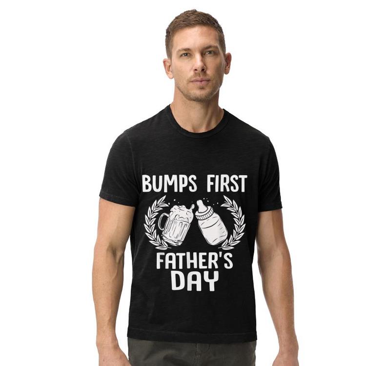 Bumps First Fathers day Dads Expecting Baby shirt 4 - Bumps First Fathers day Dads Expecting Baby shirt