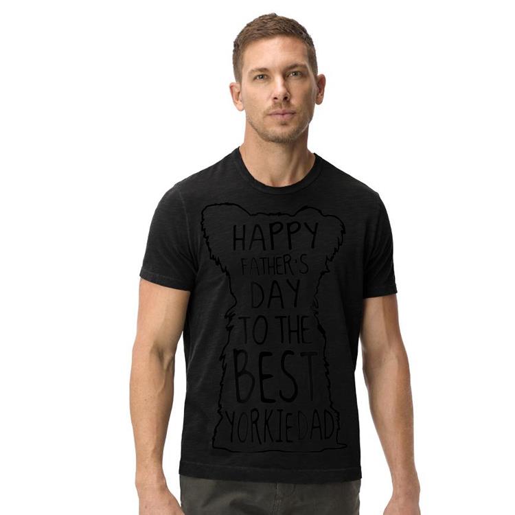 Happy Fathers Day To The Best Yorkie Dad shirt 4 - Happy Fathers Day To The Best Yorkie Dad shirt