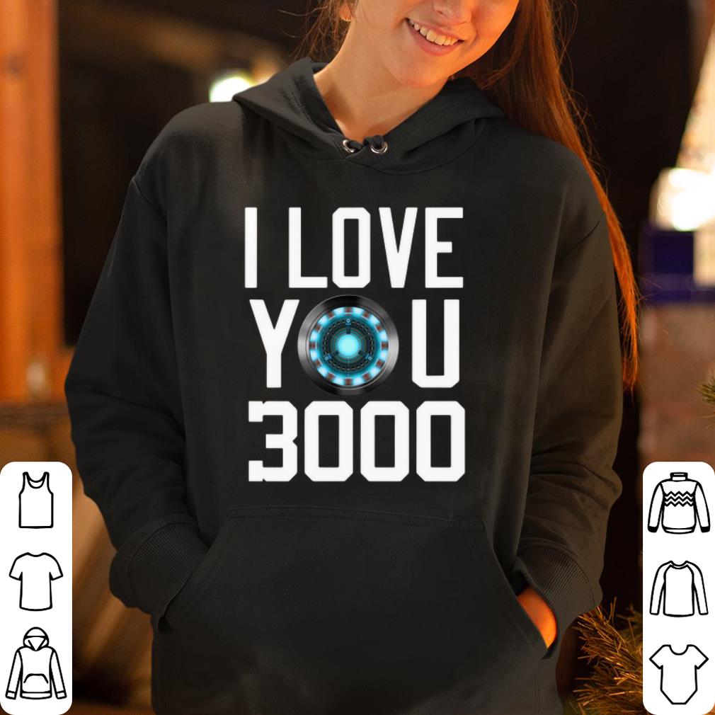 Iron Man Heart I Love You 3000 shirt 4 - Iron Man Heart I Love You 3000 shirt