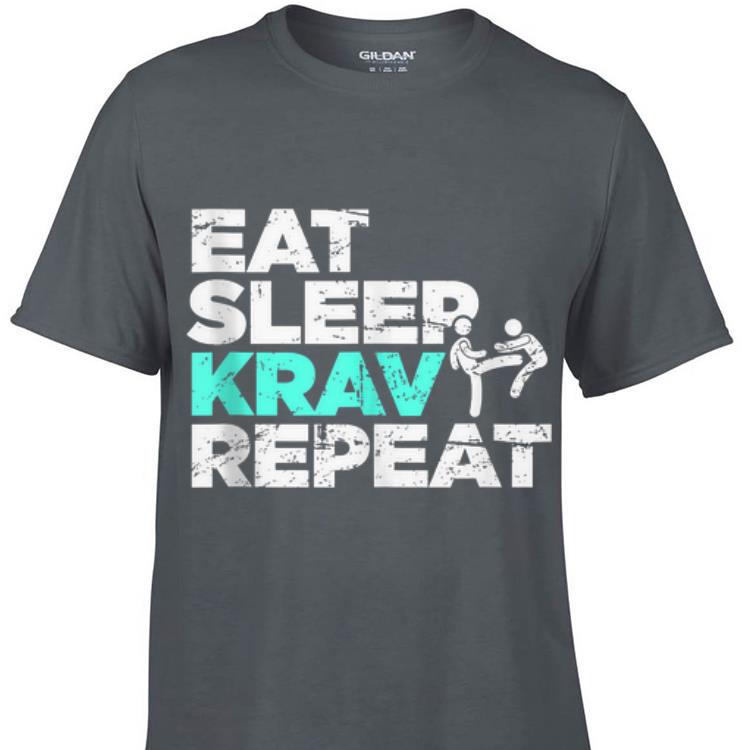 Awesome Eat Sleep Krav Repeat shirt 1 - Awesome Eat Sleep Krav Repeat shirt