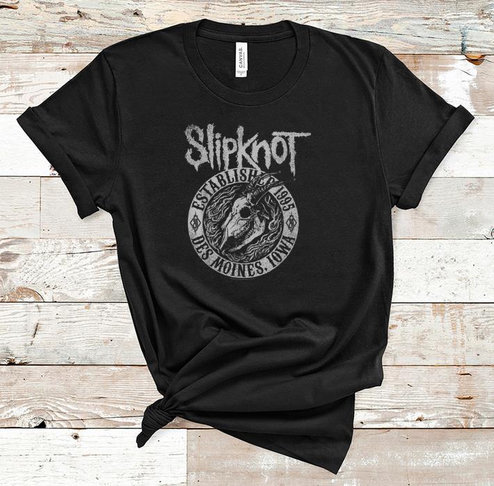 Awesome Official Goat Flames Slipknot Established 1995 shirt 1 - Awesome Official Goat Flames Slipknot Established 1995 shirt