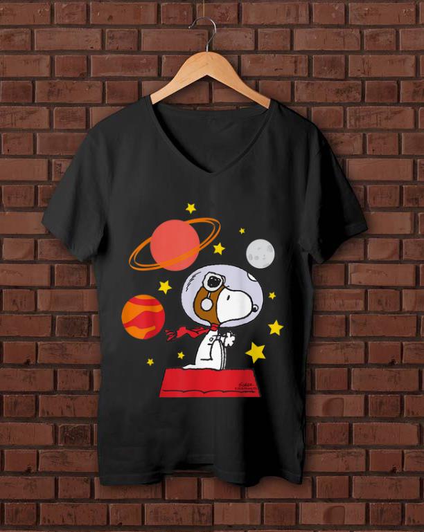 Awesome Peanuts Snoopy Space Pilot Mars Moon And Saturn shirt 1 - Awesome Peanuts Snoopy Space Pilot Mars, Moon And Saturn shirt