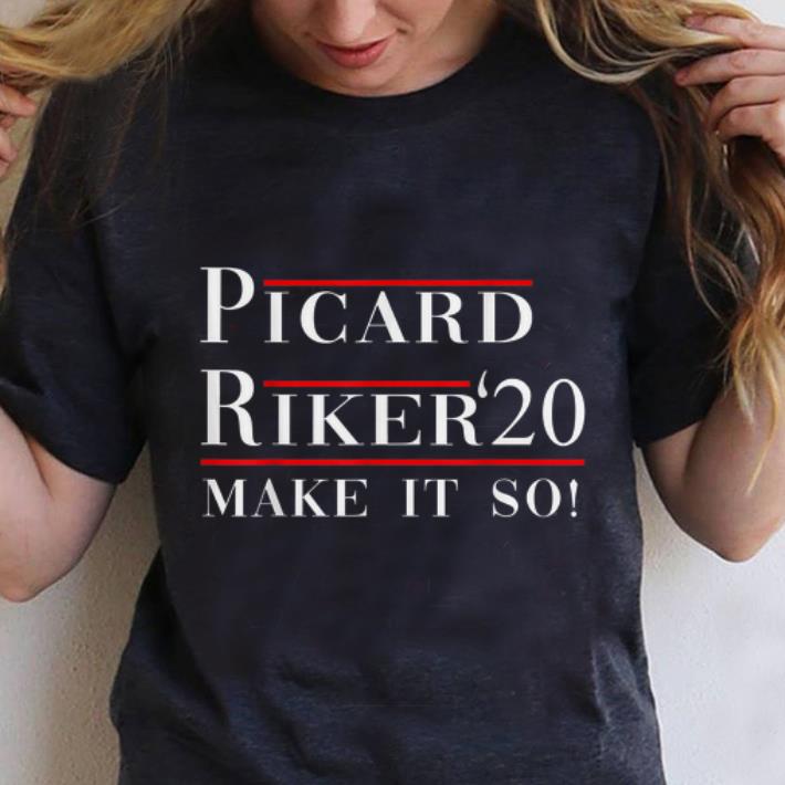 Awesome Piccard Riker 20 Make It So shirt 1 - Awesome Piccard Riker 20 Make It So shirt