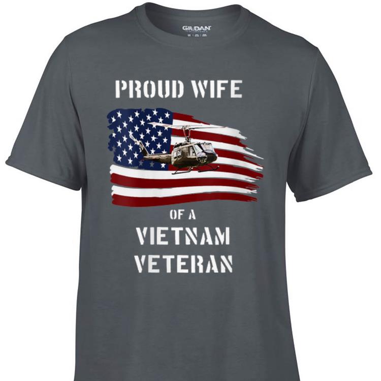 Awesome Proud Wife of a Vietnam Veteran Air Force America Flag shirt 1 - Awesome Proud Wife of a Vietnam Veteran Air Force America Flag shirt