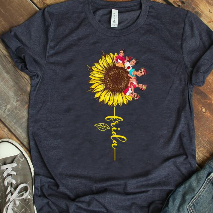 Awesome Sunflower Frida Kahlo shirt 1 - Awesome Sunflower Frida Kahlo shirt