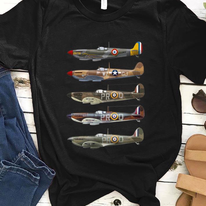 Awesome Supermarine Spitfire Fighter WWII shirt 1 - Awesome Supermarine Spitfire Fighter WWII shirt