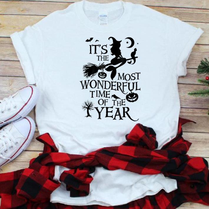 Awesome Witch It s The Most Wonderful Time of The Year Halloween shirt 1 - Awesome Witch It's The Most Wonderful Time of The Year Halloween shirt
