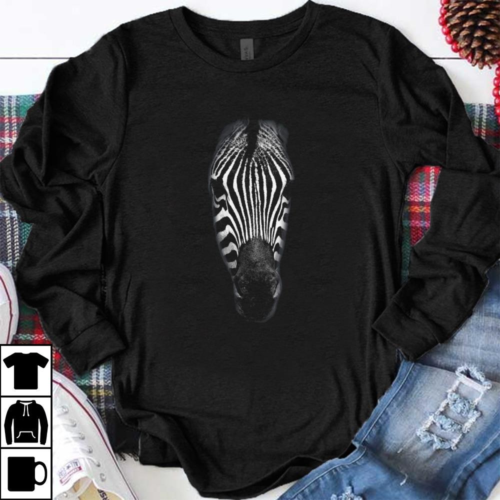 Funny Realistic Zebra Face Costume Cool Easy Animal Halloween Gift shirt 1 - Funny Realistic Zebra Face Costume Cool Easy Animal Halloween Gift shirt