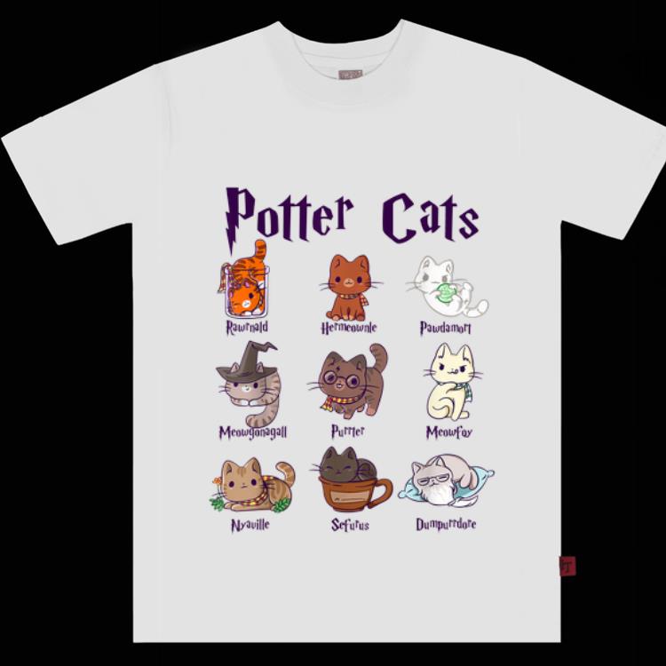 Hot Potter Cats Kitten shirt 1 - Hot Potter Cats Kitten shirt