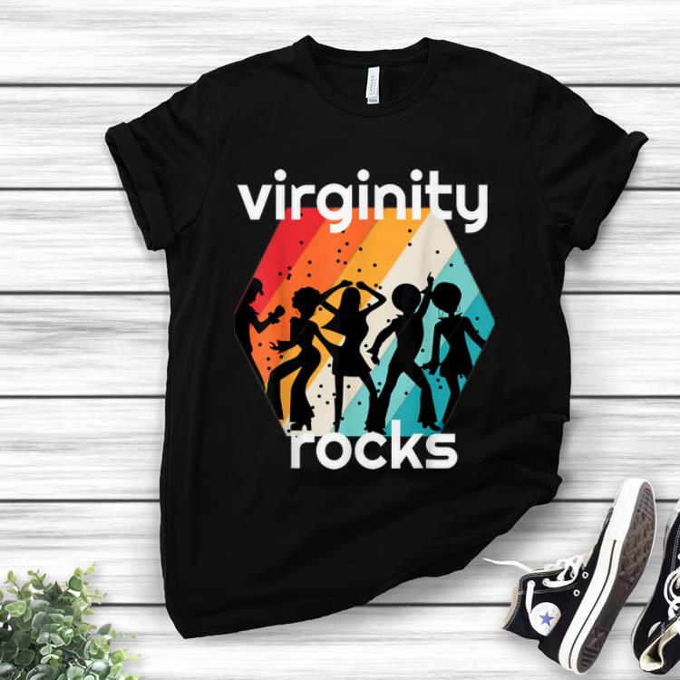 Hot Vintage Retro Virginity Rocks shirt 1 - Hot Vintage Retro Virginity Rocks shirt