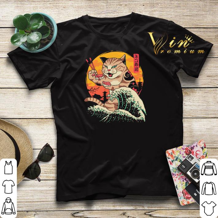 Neko Sushi Wave White Claw Hard Seltzer shirt sweater 4 - Neko Sushi Wave White Claw Hard Seltzer shirt sweater