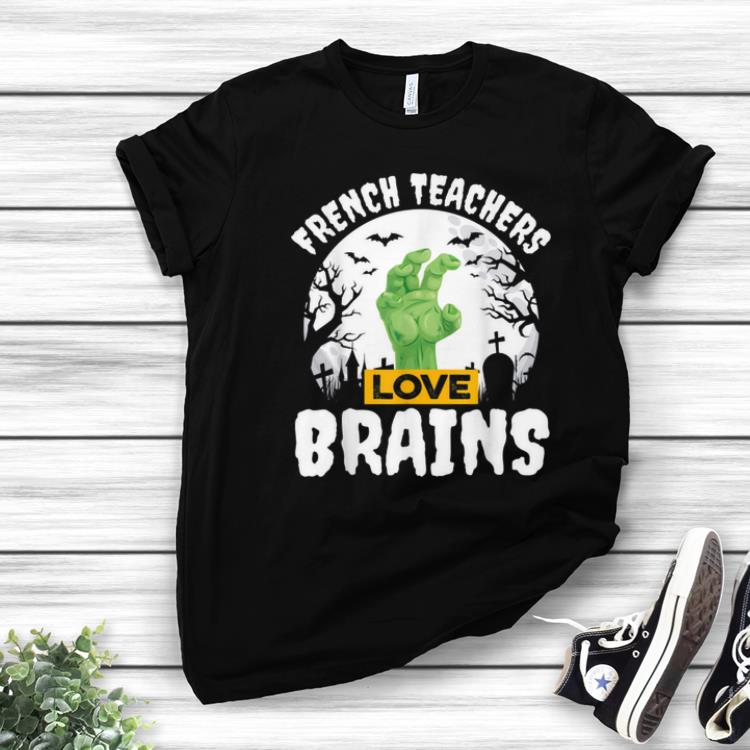 Nice Halloween Teacher Gift French Teachers Love Brains 1 - Nice Halloween Teacher Gift French Teachers Love Brains