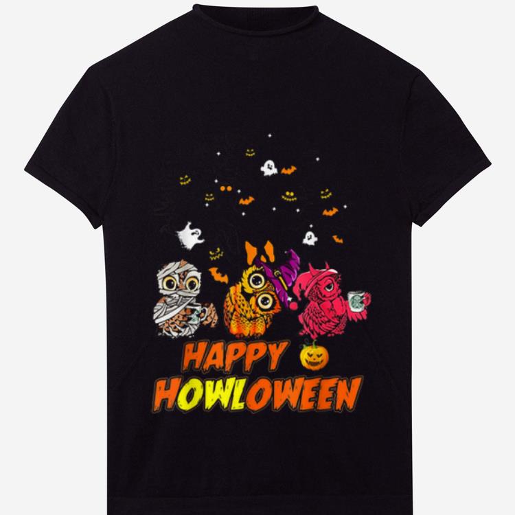 Nice Happy Owloween Halloween Owl Pumpkin Wicth shirt 1 - Nice Happy Owloween Halloween Owl Pumpkin Wicth shirt