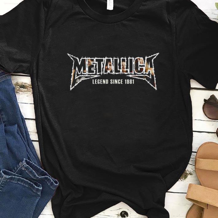 Nice Metallica Lengend Since 1981 shirt 1 - Nice Metallica Lengend Since 1981 shirt
