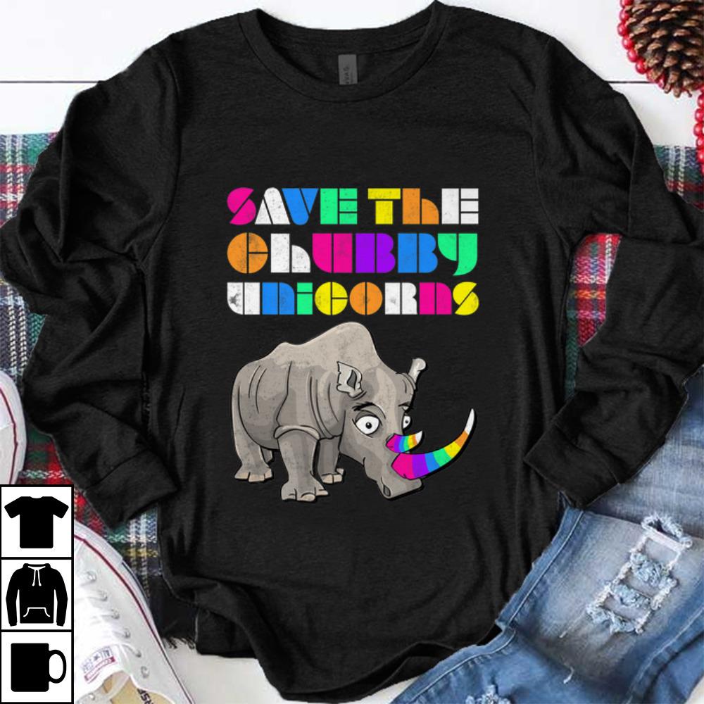 Nice Save The Chubby Unicorns Rainbow shirt 1 - Nice Save The Chubby Unicorns Rainbow shirt