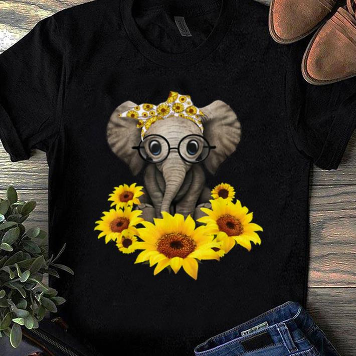 Nice Sunflower Headband Elephant shirt 1 - Nice Sunflower Headband Elephant shirt